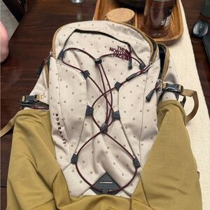 The North Face Women’s Backpack - Cream and Brown